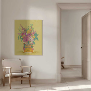 Tablou canvas „Flowers In a vintage Honey Can” de Raissa Oltmanns