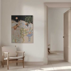 Tablou canvas „Moonlightdance” de Arty Guava