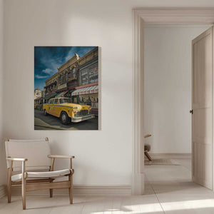Tablou canvas „Taxi” de pirouz moshavash