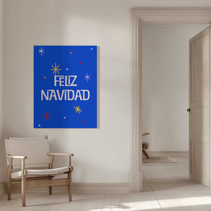 Tablou canvas „Feliz Navidad” de Frankie Kerr-Dineen