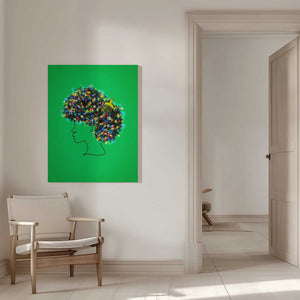 Tablou canvas „Afro Lights” de Artem Pozdniakov