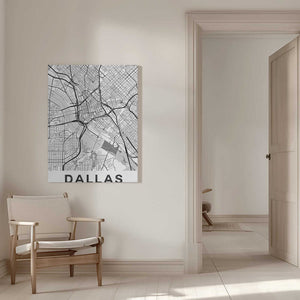 Tablou canvas „Dallas White” de StudioSix