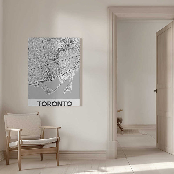Tablou canvas „Toronto White” de StudioSix
