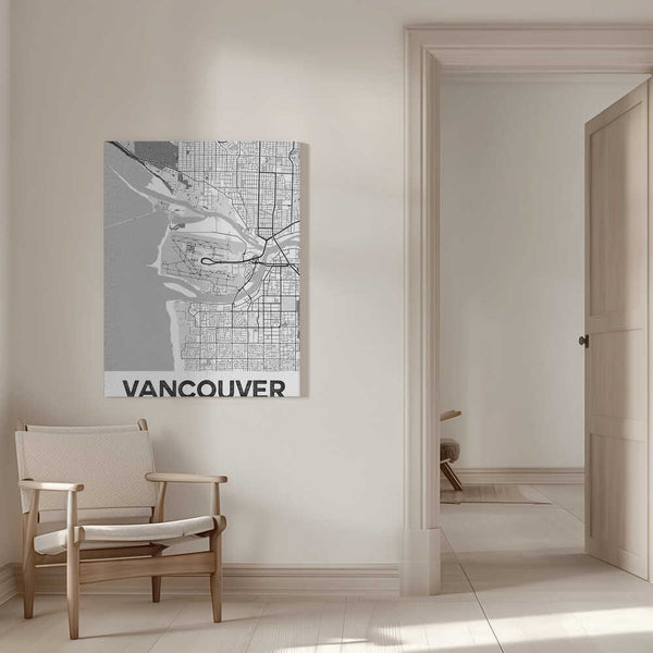 Tablou canvas „Vancouver White” de StudioSix