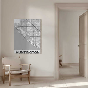 Tablou canvas „Huntington White” de StudioSix