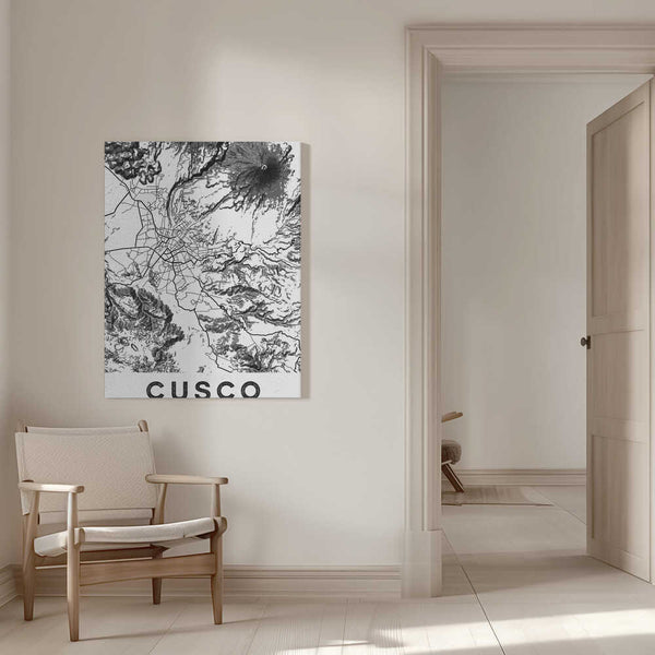 Tablou canvas „Cusco White” de StudioSix