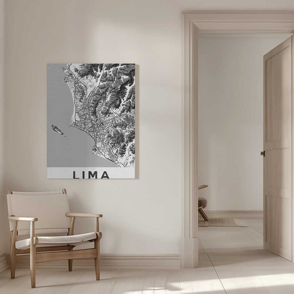 Tablou canvas „Lima White” de StudioSix