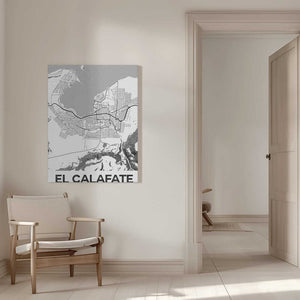 Tablou canvas „El Calafate White” de StudioSix