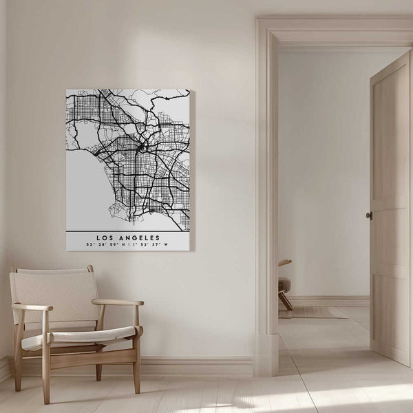 Tablou canvas „Black Maps 42” de Emiliano Deificus