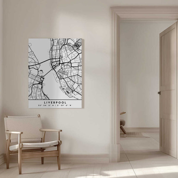 Tablou canvas „Black Maps 40” de Emiliano Deificus