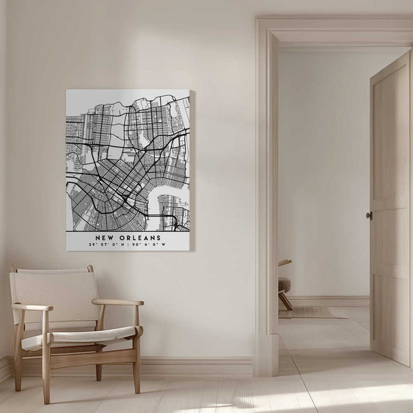 Tablou canvas „Black Maps 60” de Emiliano Deificus