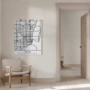 Tablou canvas „Black Maps 53” de Emiliano Deificus