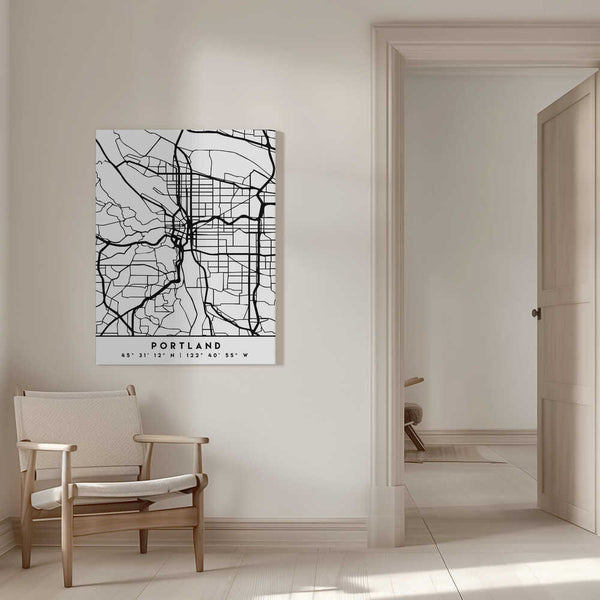 Tablou canvas „Black Maps 68” de Emiliano Deificus