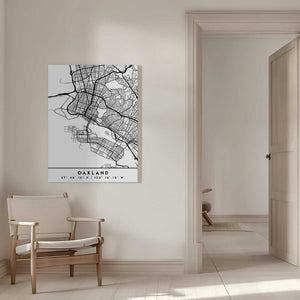 Tablou canvas „Black Maps 62” de Emiliano Deificus
