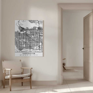 Tablou canvas „Black Maps 90” de Emiliano Deificus