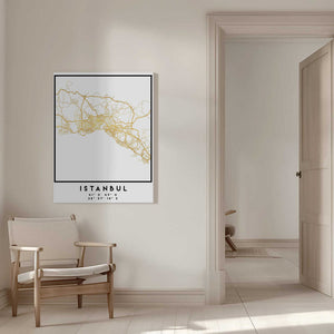 Tablou canvas „1 Maps 64” de Emiliano Deificus