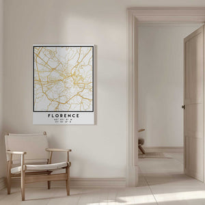 Tablou canvas „1 Maps 60” de Emiliano Deificus