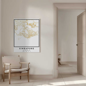 Tablou canvas „1 Maps 51” de Emiliano Deificus
