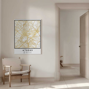 Tablou canvas „1 Maps 45” de Emiliano Deificus