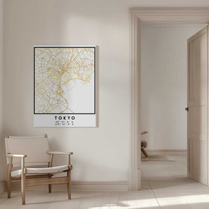 Tablou canvas „1 Maps 44” de Emiliano Deificus