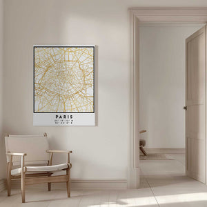 Tablou canvas „1 Maps 40” de Emiliano Deificus