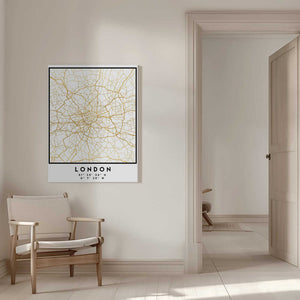 Tablou canvas „1 Maps 39” de Emiliano Deificus