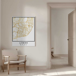 Tablou canvas „1 Maps 38” de Emiliano Deificus