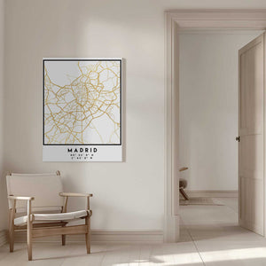 Tablou canvas „1 Maps 37” de Emiliano Deificus