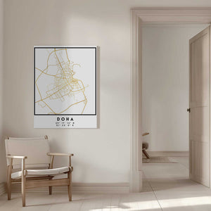 Tablou canvas „1 Maps 32” de Emiliano Deificus