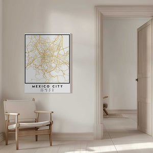 Tablou canvas „1 Maps 17” de Emiliano Deificus