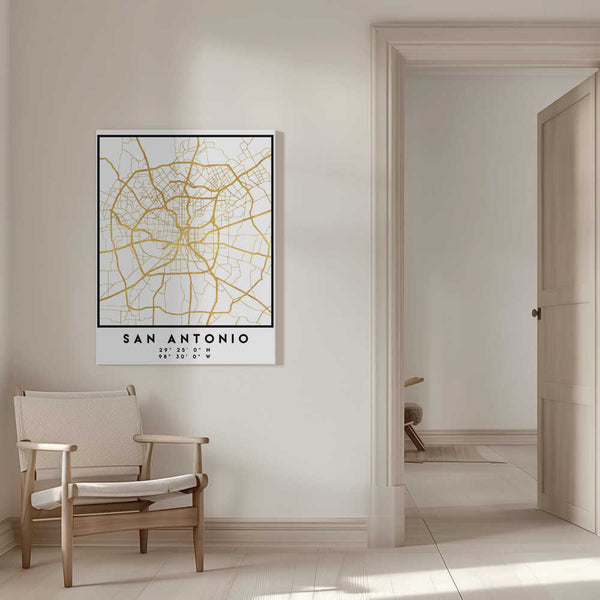 Tablou canvas „1 Maps 14” de Emiliano Deificus