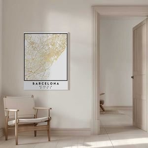 Tablou canvas „1 Maps 11” de Emiliano Deificus