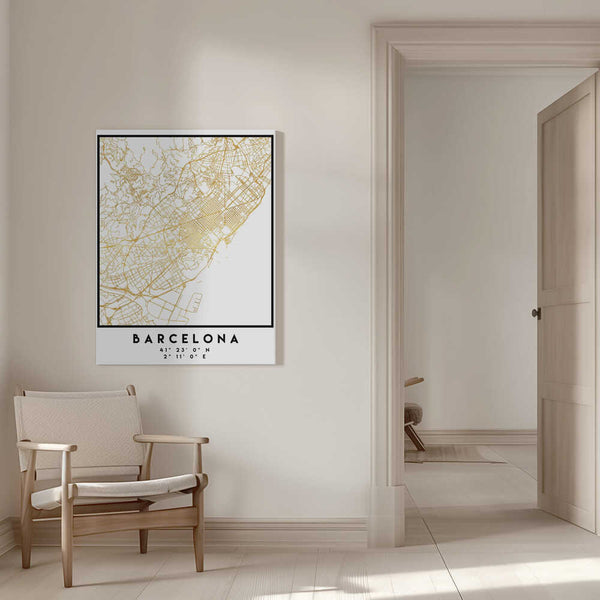 Tablou canvas „1 Maps 11” de Emiliano Deificus