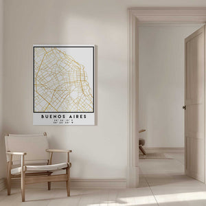Tablou canvas „1 Maps 06” de Emiliano Deificus