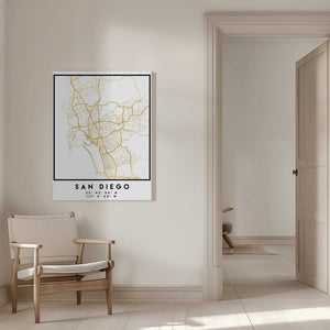 Tablou canvas „1 Maps 03” de Emiliano Deificus