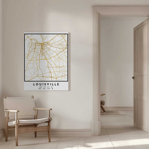 Tablou canvas „1 Maps 3 16” de Emiliano Deificus