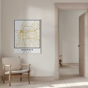Tablou canvas „1 Maps 3 14” de Emiliano Deificus