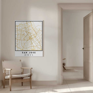 Tablou canvas „1 Maps 3 08” de Emiliano Deificus