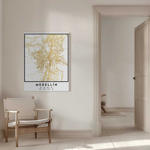 Tablou canvas „1 Maps 2 50” de Emiliano Deificus