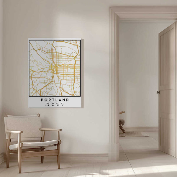 Tablou canvas „1 Maps 2 48” de Emiliano Deificus