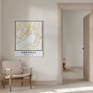 Tablou canvas „1 Maps 2 40” de Emiliano Deificus