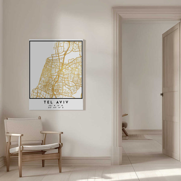 Tablou canvas „1 Maps 2 30” de Emiliano Deificus