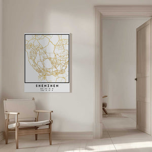 Tablou canvas „1 Maps 2 21” de Emiliano Deificus