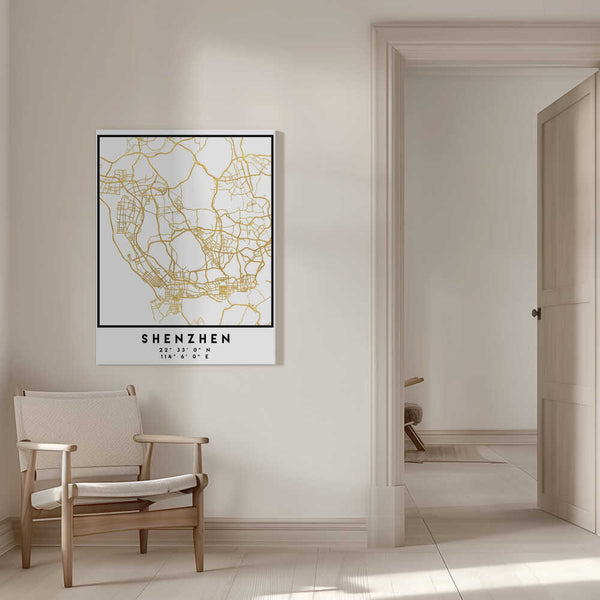 Tablou canvas „1 Maps 2 21” de Emiliano Deificus