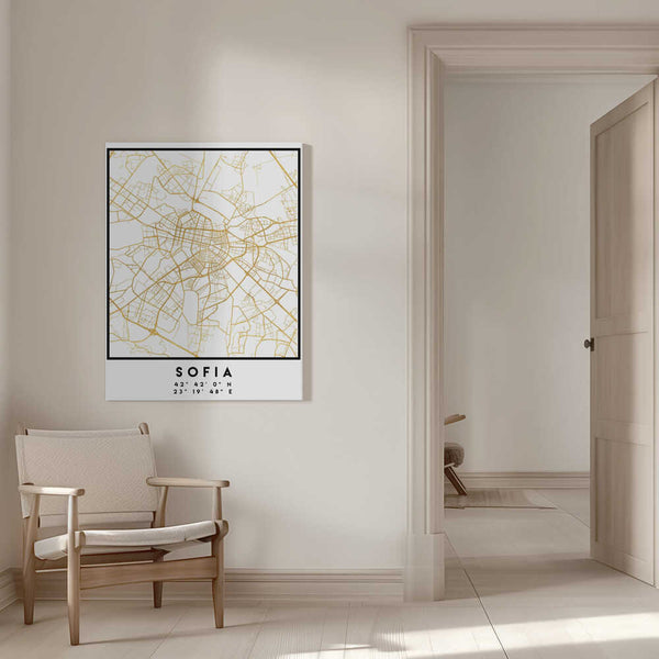 Tablou canvas „1 Maps 2 20” de Emiliano Deificus