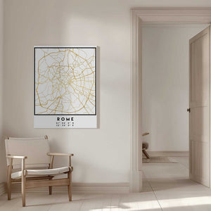 Tablou canvas „1 Maps 2 14” de Emiliano Deificus