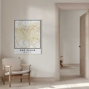 Tablou canvas „1 Maps 2 10” de Emiliano Deificus