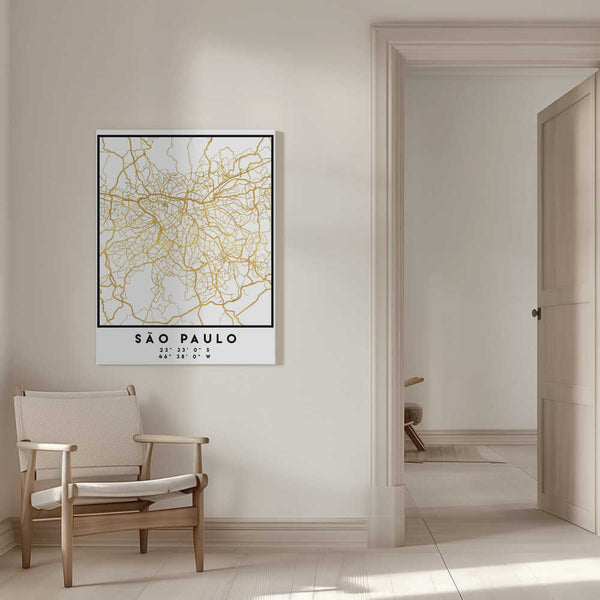 Tablou canvas „1 Maps 2 10” de Emiliano Deificus