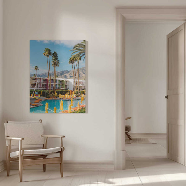 Tablou canvas „Palm Springs Saguaro” de Bethany Young