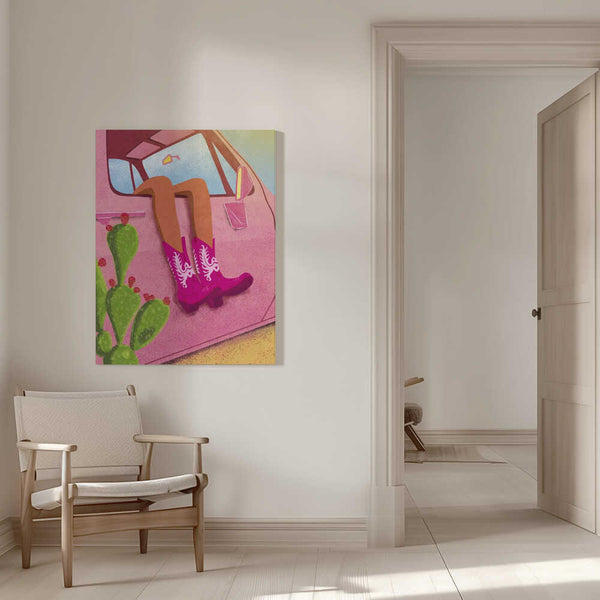 Tablou canvas „Cowgirl” de Raissa Oltmanns